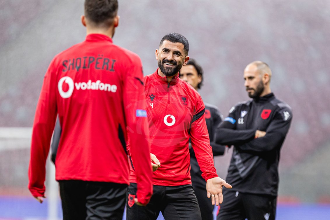 Sport: Trening reprezentacji Albanii. - Agencja Fotograficzna